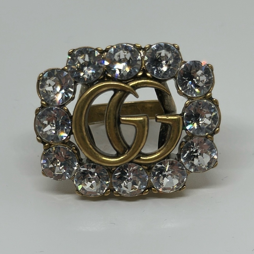 Gucci ring crystals authentic 100% - Picture 3 of 9